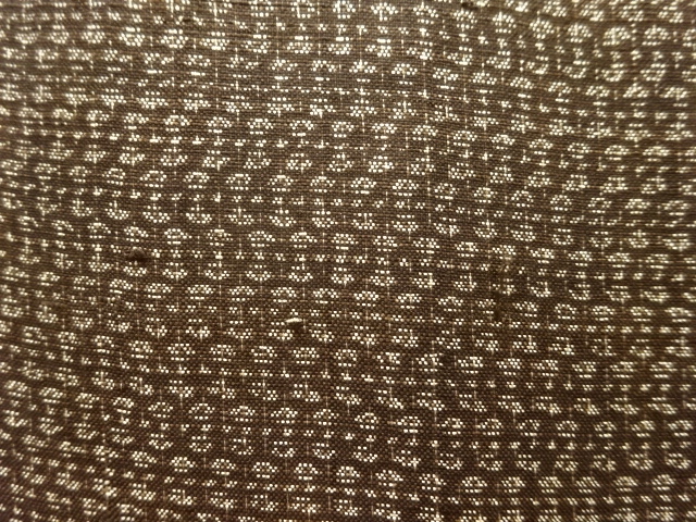 JAPANESE KIMONO / ANTIQUE KIMONO / SILK / DORO OSHIMA TSUMUGI